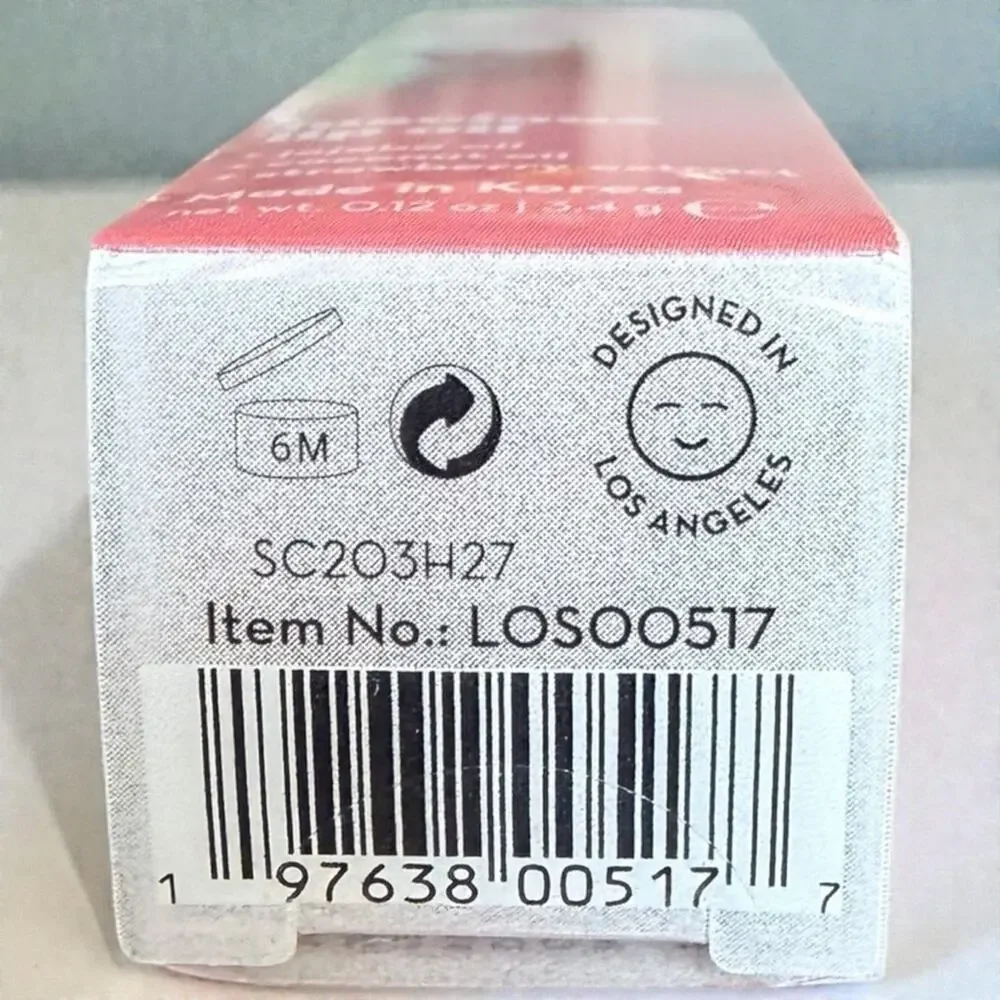 The Crème Shop Luscious Lip Oil- Strawberry Jelly NIB